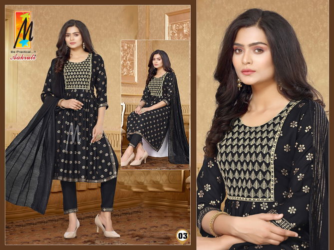 Aakruti By Master Readymade Printed Suits Catalog
